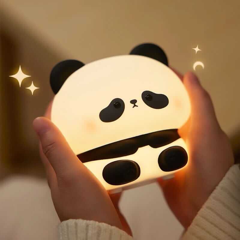 Luminária Infantil em Silicone Panda