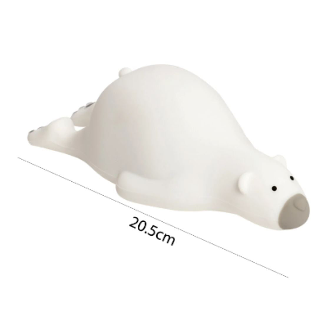 Luminária Infantil em Silicone Urso Polar