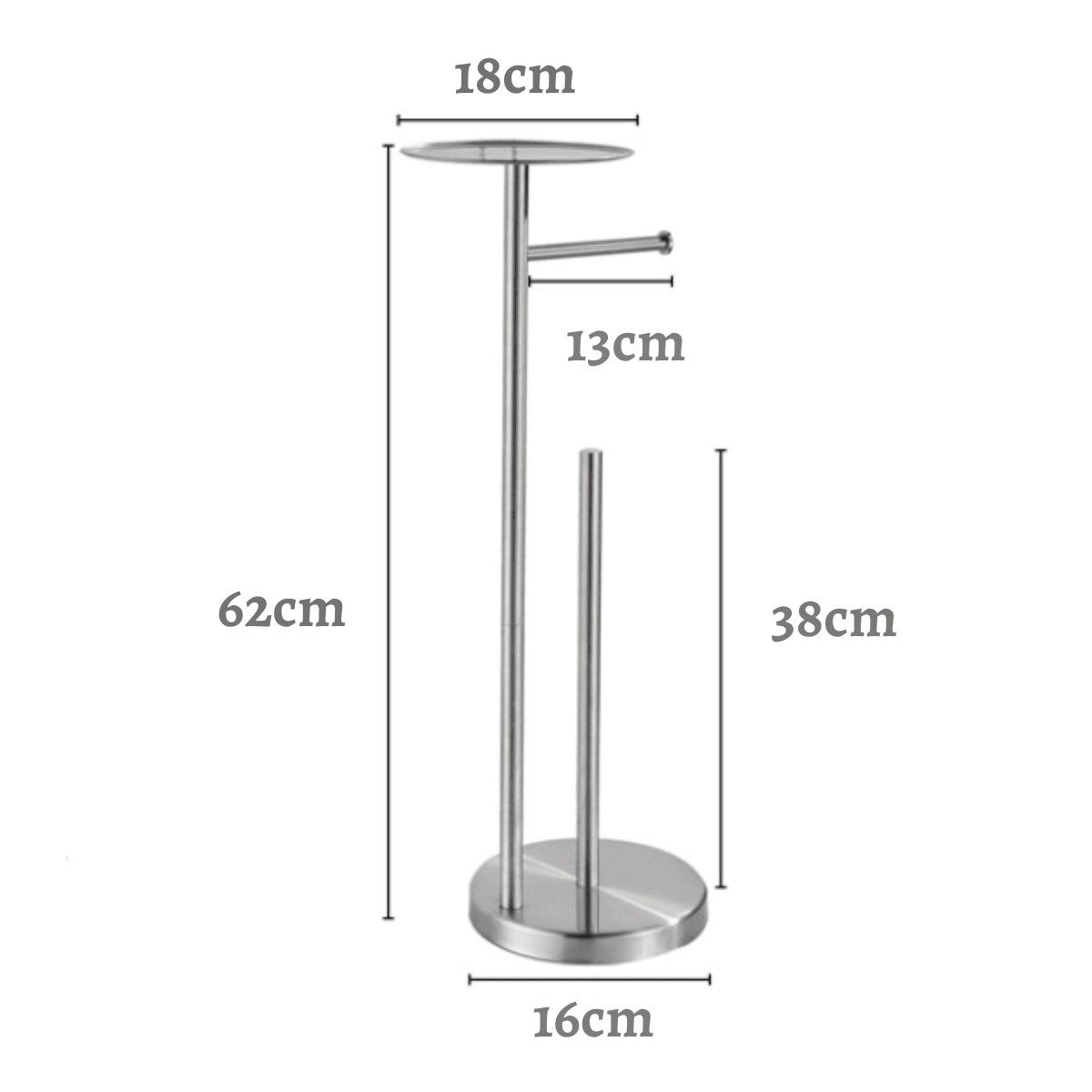 Porta Papel Higiênico StandLux