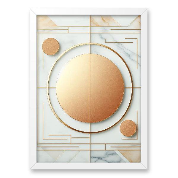 Quadro Ocaso Dourado